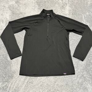 Patagonia Shirt Mens Small Capilene Midweight Baselayer Quarter Zip Gorpcore